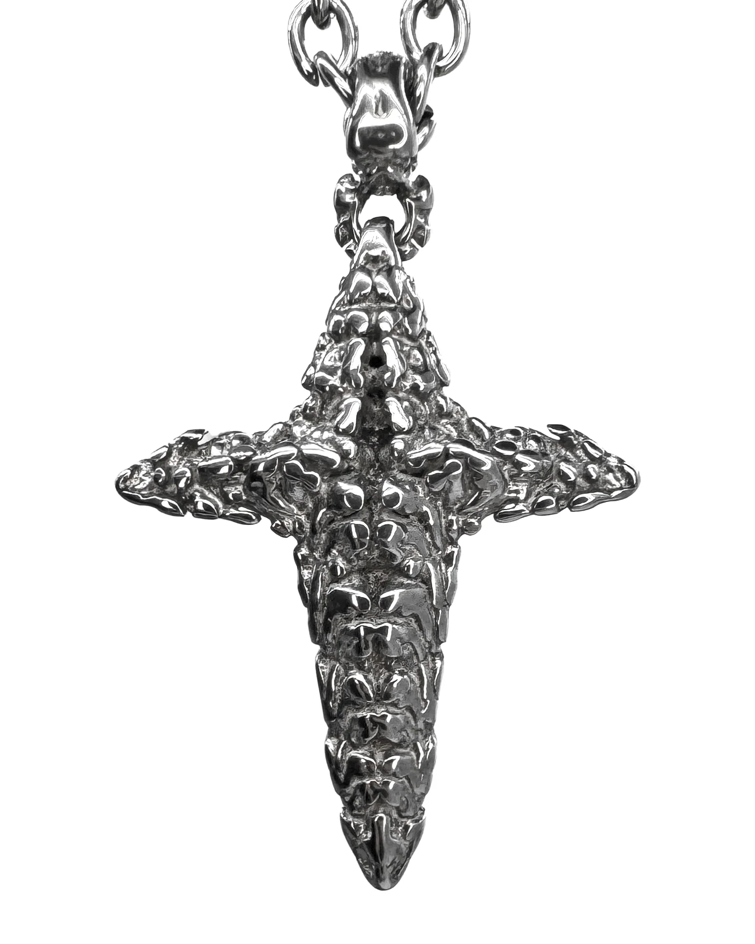 Vertebrae Cross Necklace - Image 3